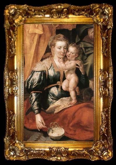 framed  VOS, Marten de The Family of St Anne, ta009-2